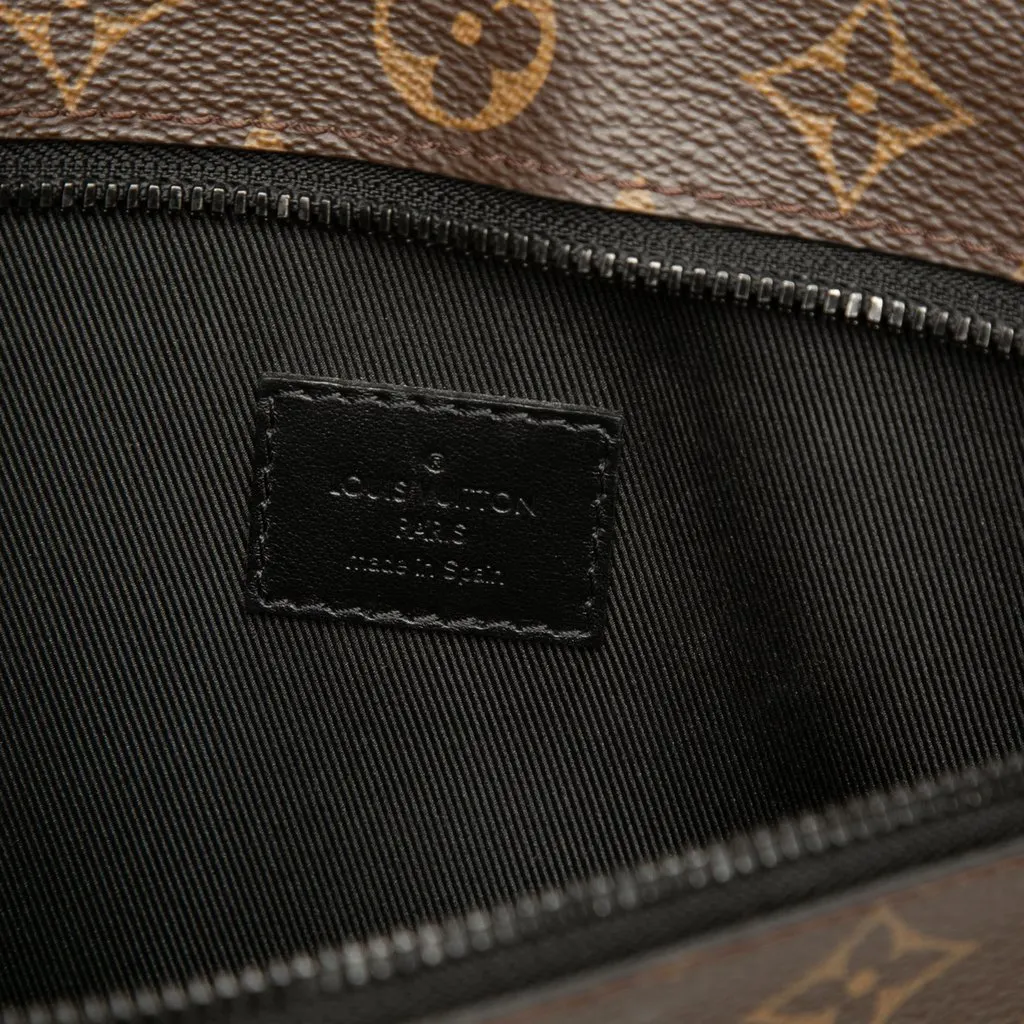 Louis Vuitton Monogram Macassar Weekend Tote PM Brown Canvas Good - Box View