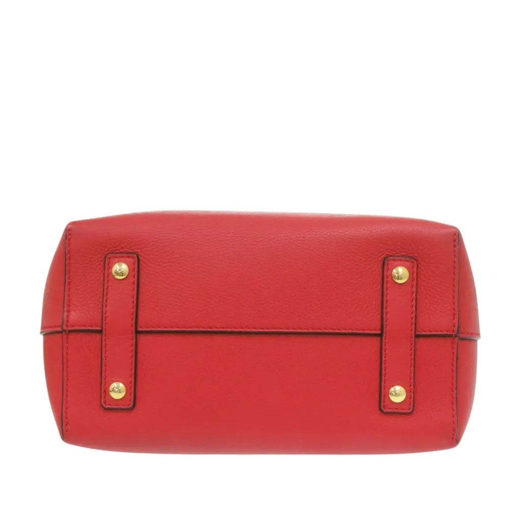 Burberry Small Leather Marais Multicolor Belt Bag Red Leather Very good - Inside View