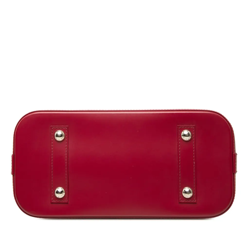 Louis Vuitton Epi Alma PM Red Leather Good - Inside View