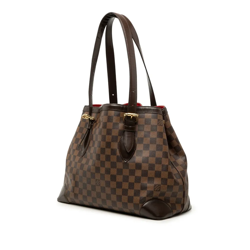 Louis Vuitton Damier Ebene Hampstead MM Brown Very good - Back View