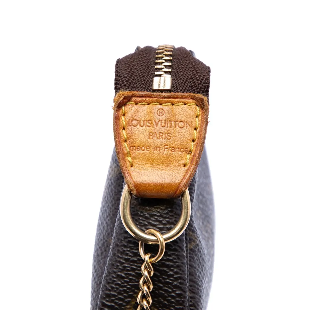 Louis Vuitton Monogram Mini Pochette Accessoires Brown Very good - Box View