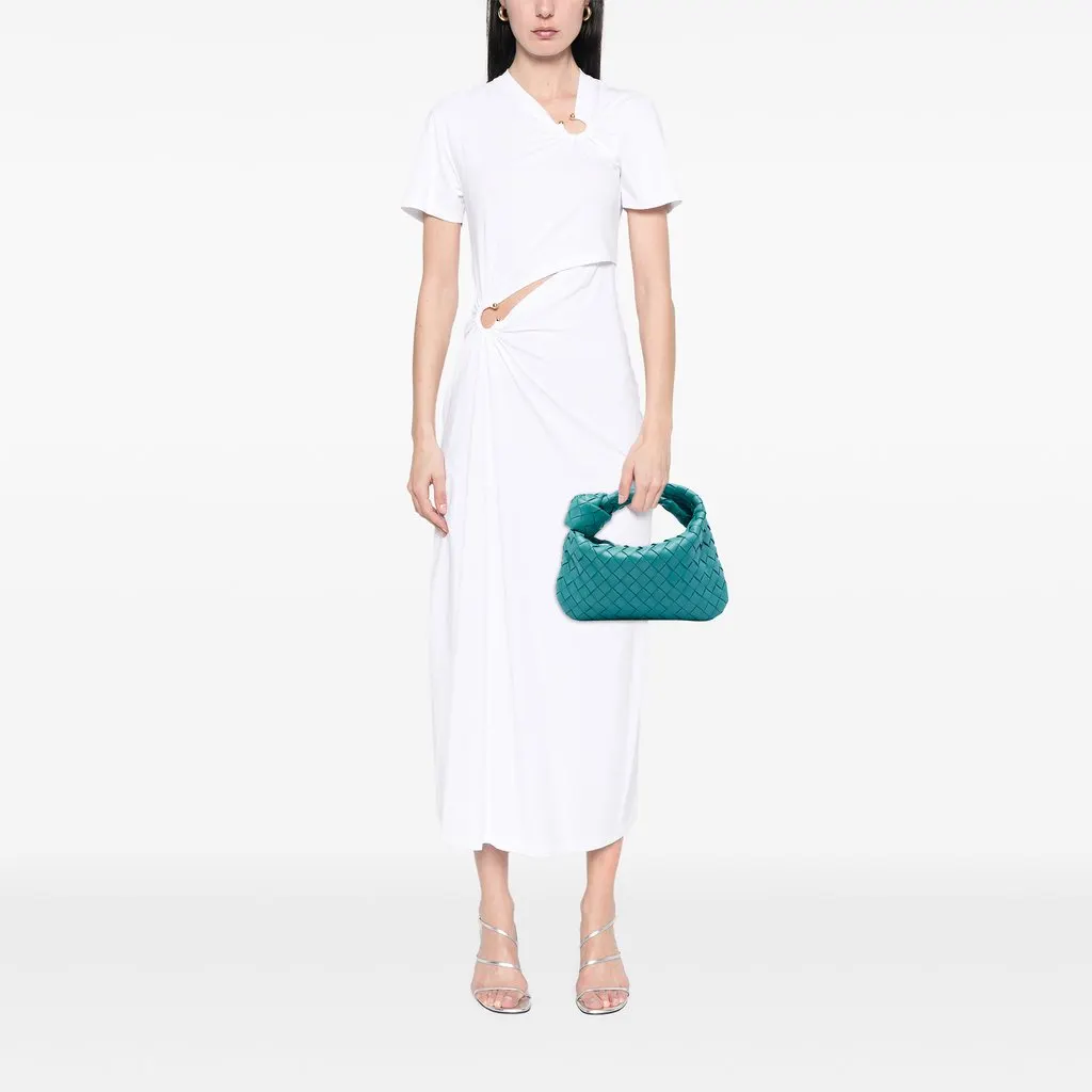 Bottega Veneta Mini Nappa Intrecciato Jodie Blue Leather Good - Box View