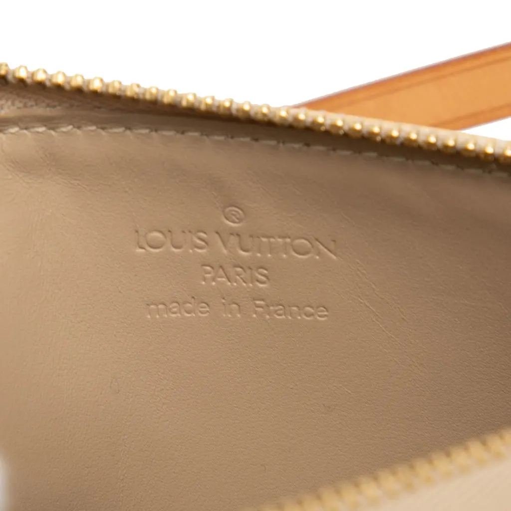 Louis Vuitton Monogram Vernis Pochette Lexington Yellow Leather Very good - Box View