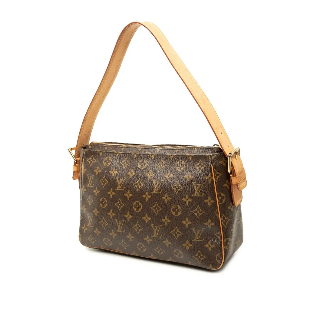 Louis Vuitton Monogram Viva Cite GM Brown Canvas Very good - Back View