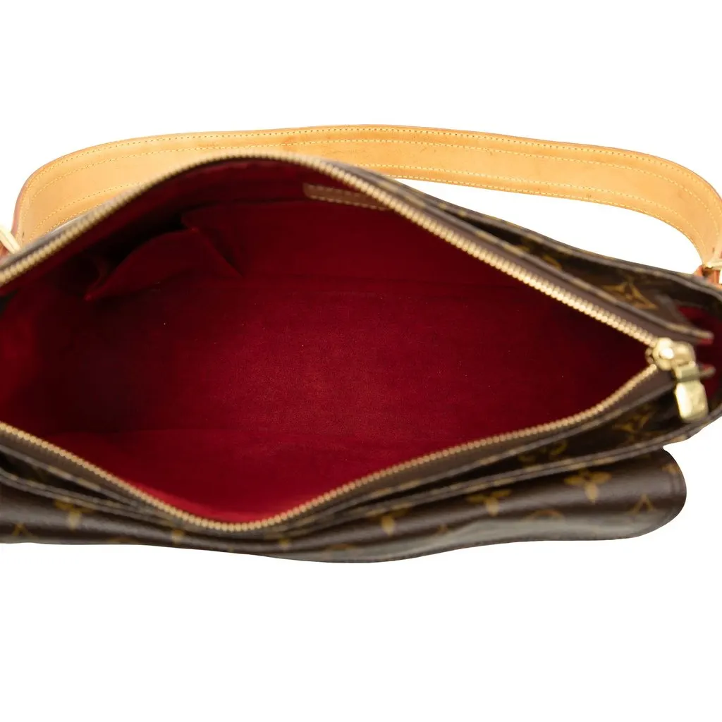 Louis Vuitton Monogram Viva Cite GM Brown Canvas Very good - Model View
