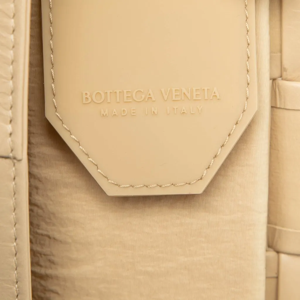 Bottega Veneta Candy Nappa Intrecciato Cassette Crossbody Brown Leather Very good - Box View