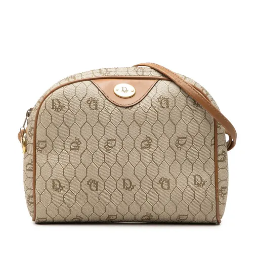Dior Honeycomb Coated Canvas Crossbody