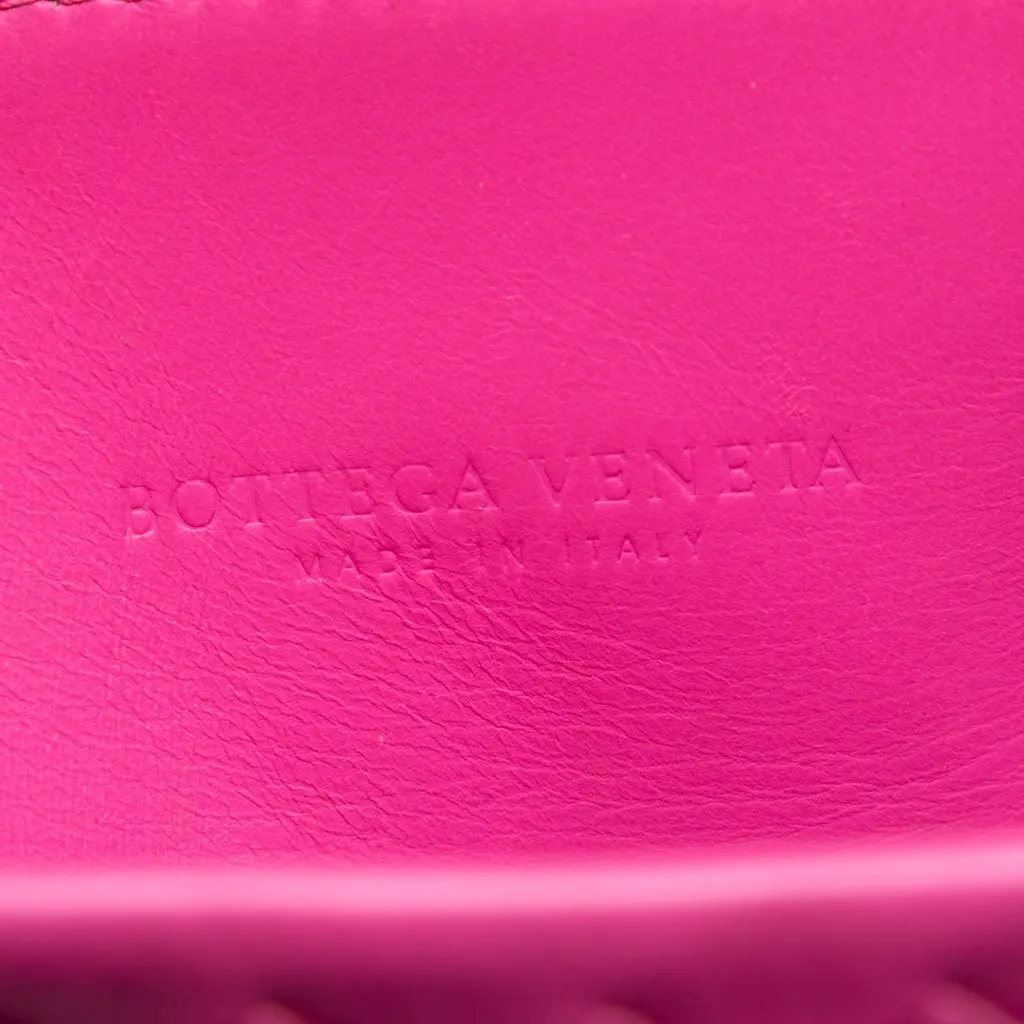 Bottega Veneta Medium Nappa Intrecciato Roma Tote Pink Leather Very good - Box View