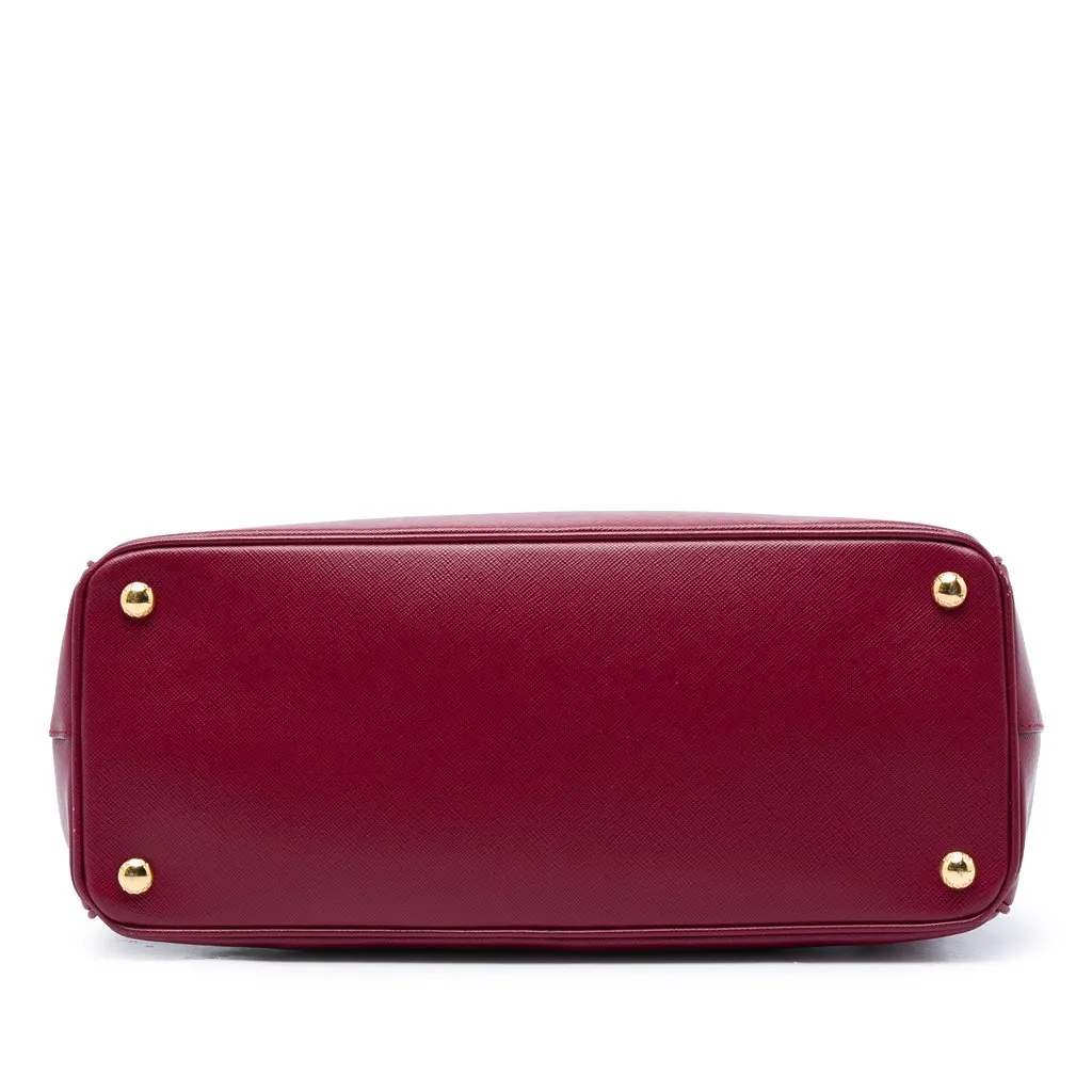 Prada Saffiano Lux Parabole Tote Red Leather Very good - Inside View