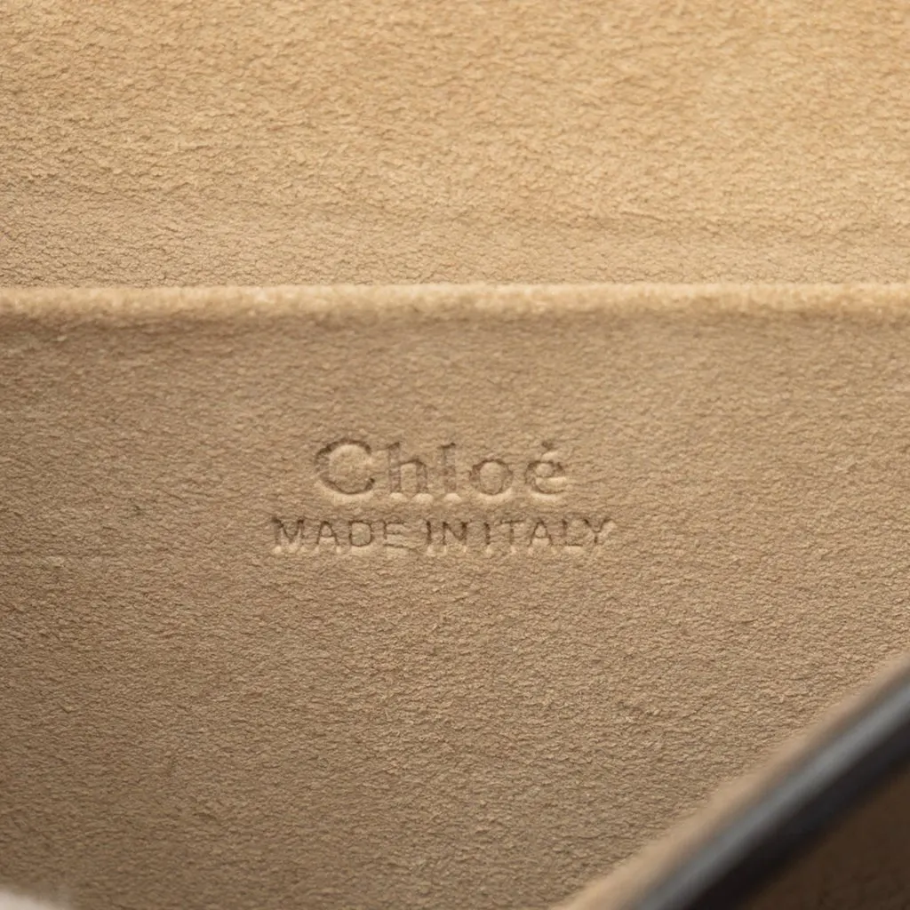 Chloé Medium Leather Nile Bracelet Satchel Brown Leather Good - Box View
