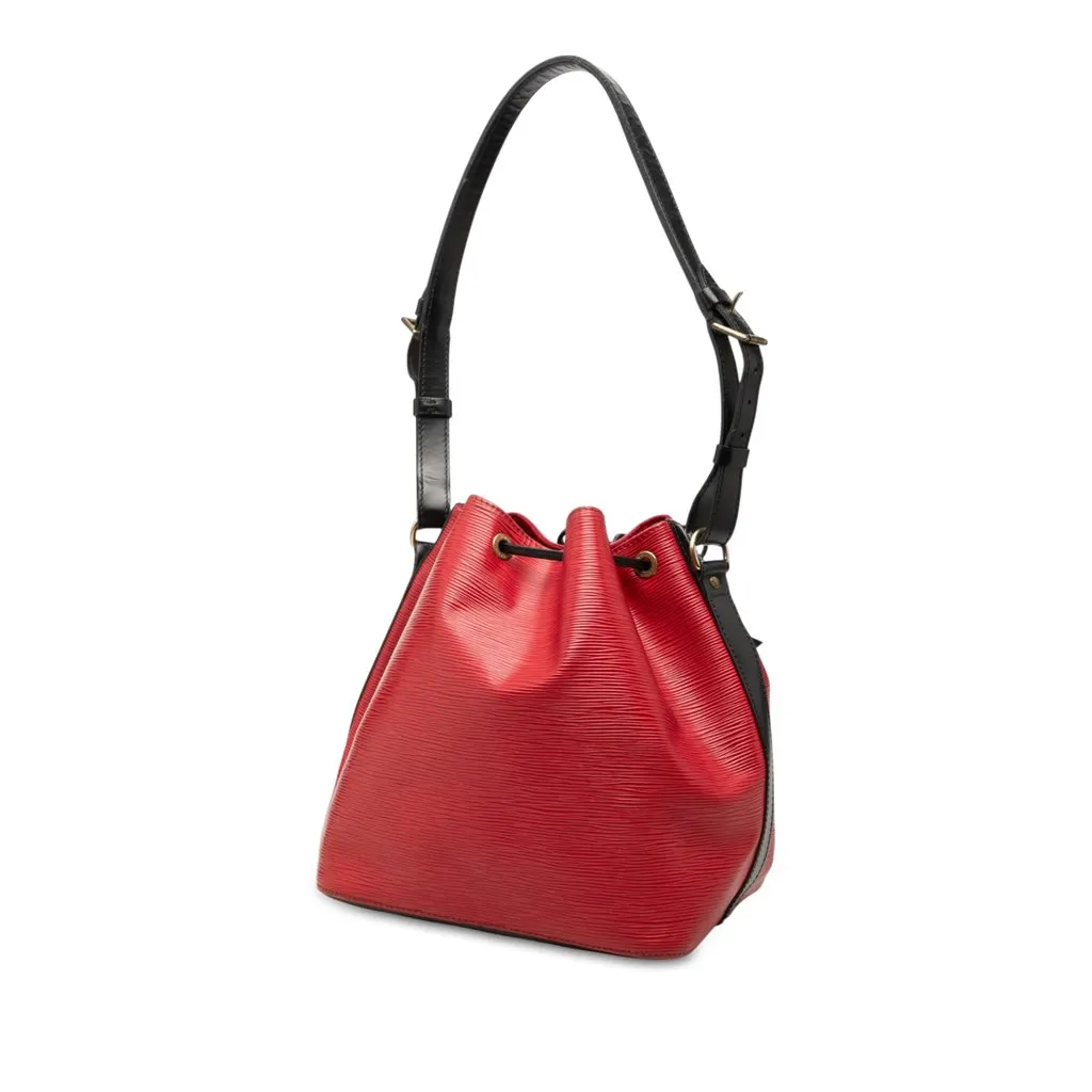 Louis Vuitton Epi Petit Bicolor Noe Red Leather Very good - Back View