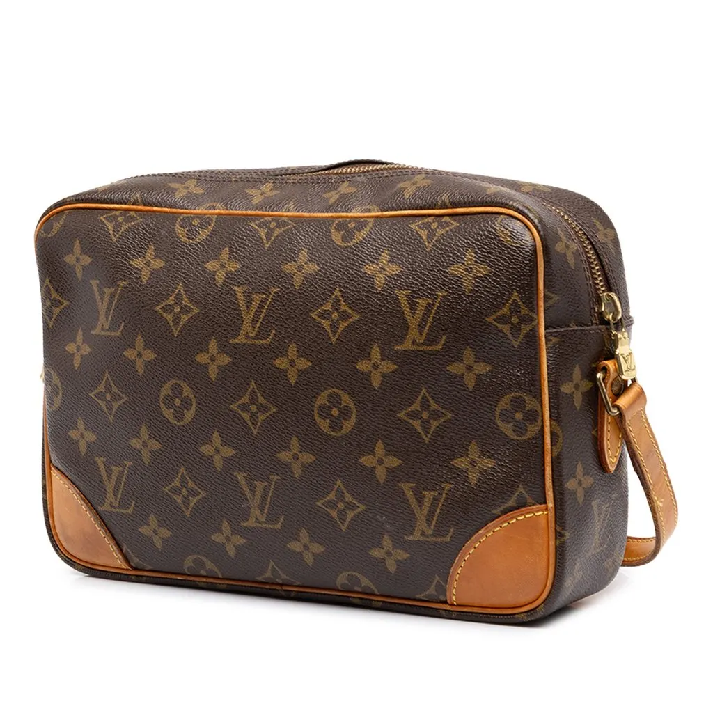 Louis Vuitton Monogram Trocadero 27 Brown Canvas Good - Back View