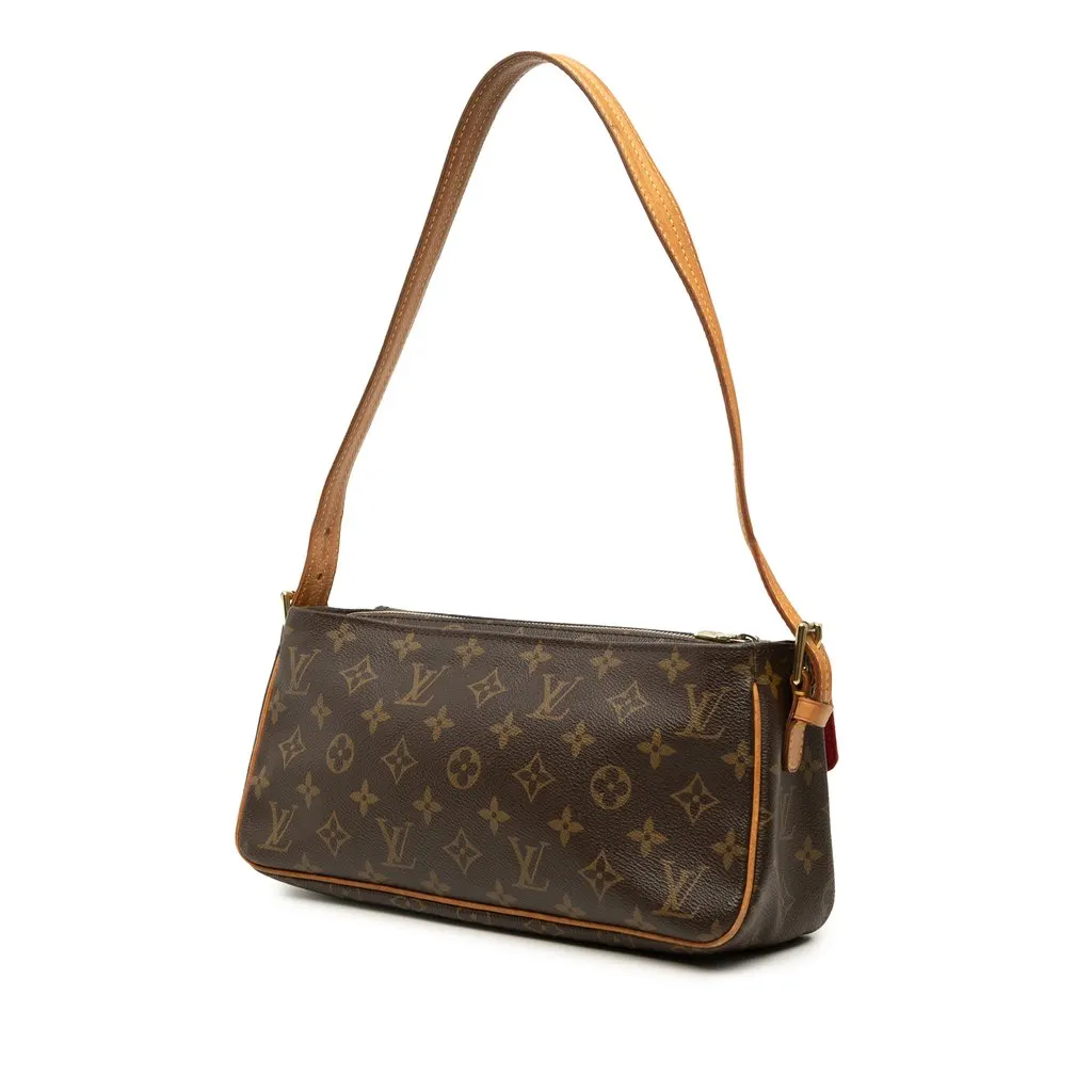 Louis Vuitton Monogram Viva Cite MM Brown Canvas Good - Back View