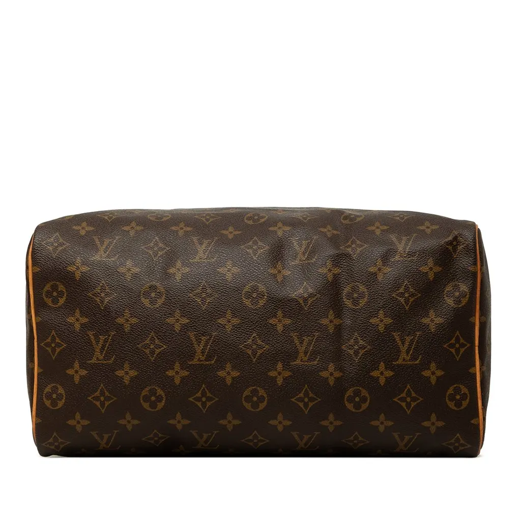 Louis Vuitton Monogram Speedy 35 Brown Canvas Good - Inside View