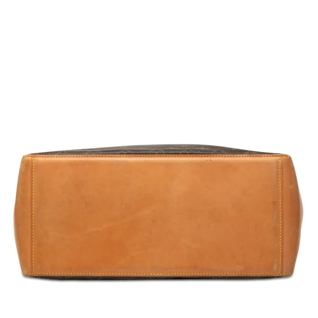 Louis Vuitton Monogram Cabas Mezzo Brown Very good - Inside View