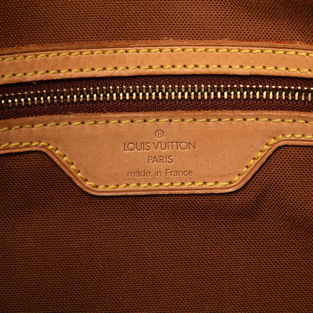 Louis Vuitton Monogram Cabas Mezzo Brown Very good - Box View
