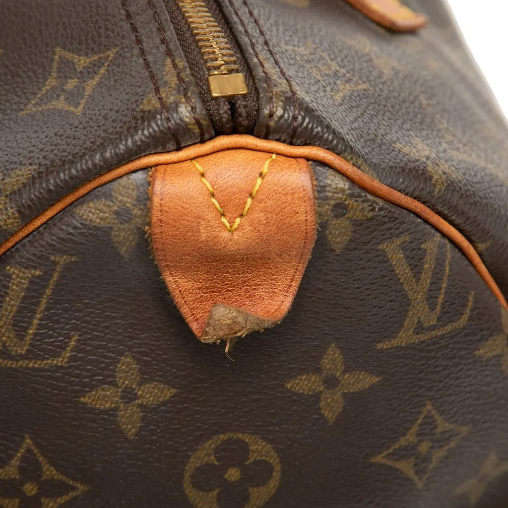 Louis Vuitton Monogram Speedy 30 Brown Canvas Very good - Box View