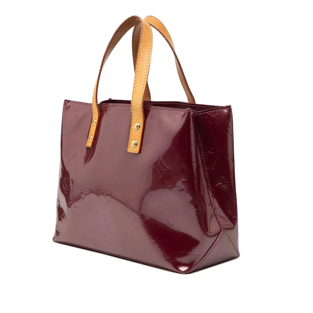 Louis Vuitton Monogram Vernis Reade PM Purple Leather Good - Back View