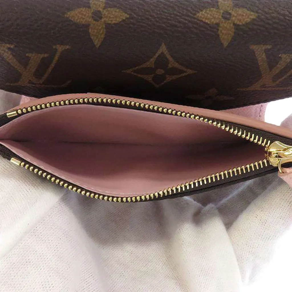 Louis Vuitton Monogram Victorine Wallet Brown Never worn - Model View