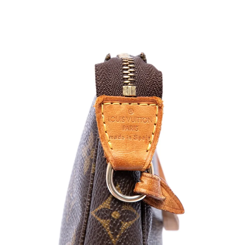 Louis Vuitton Monogram Pochette Accessoires Brown Very good - Box View