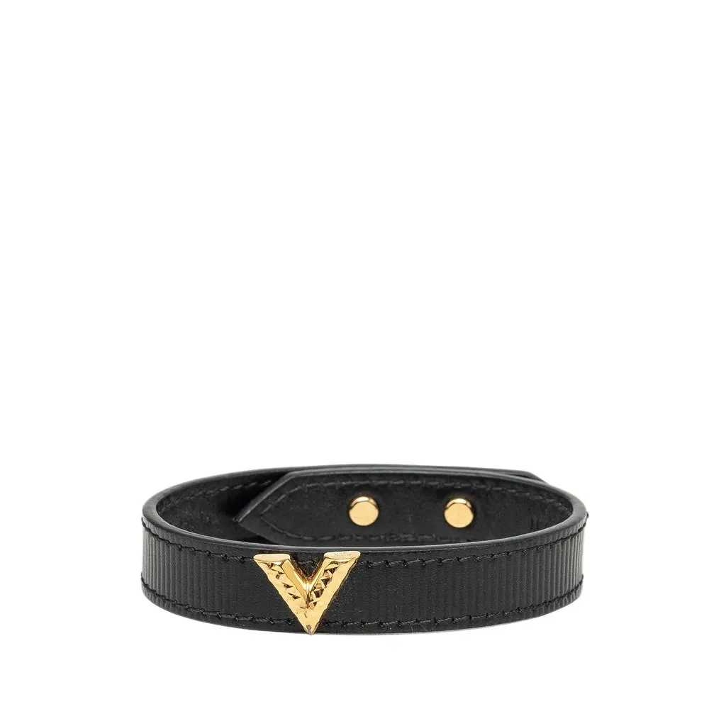 Louis Vuitton Leather Essential V Bracelet