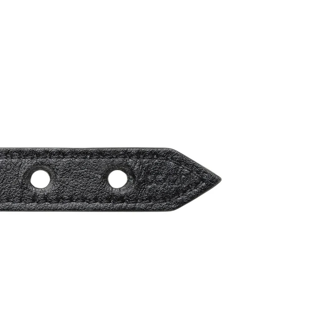 Louis Vuitton Leather Essential V Bracelet Black Leather Very good - Box View