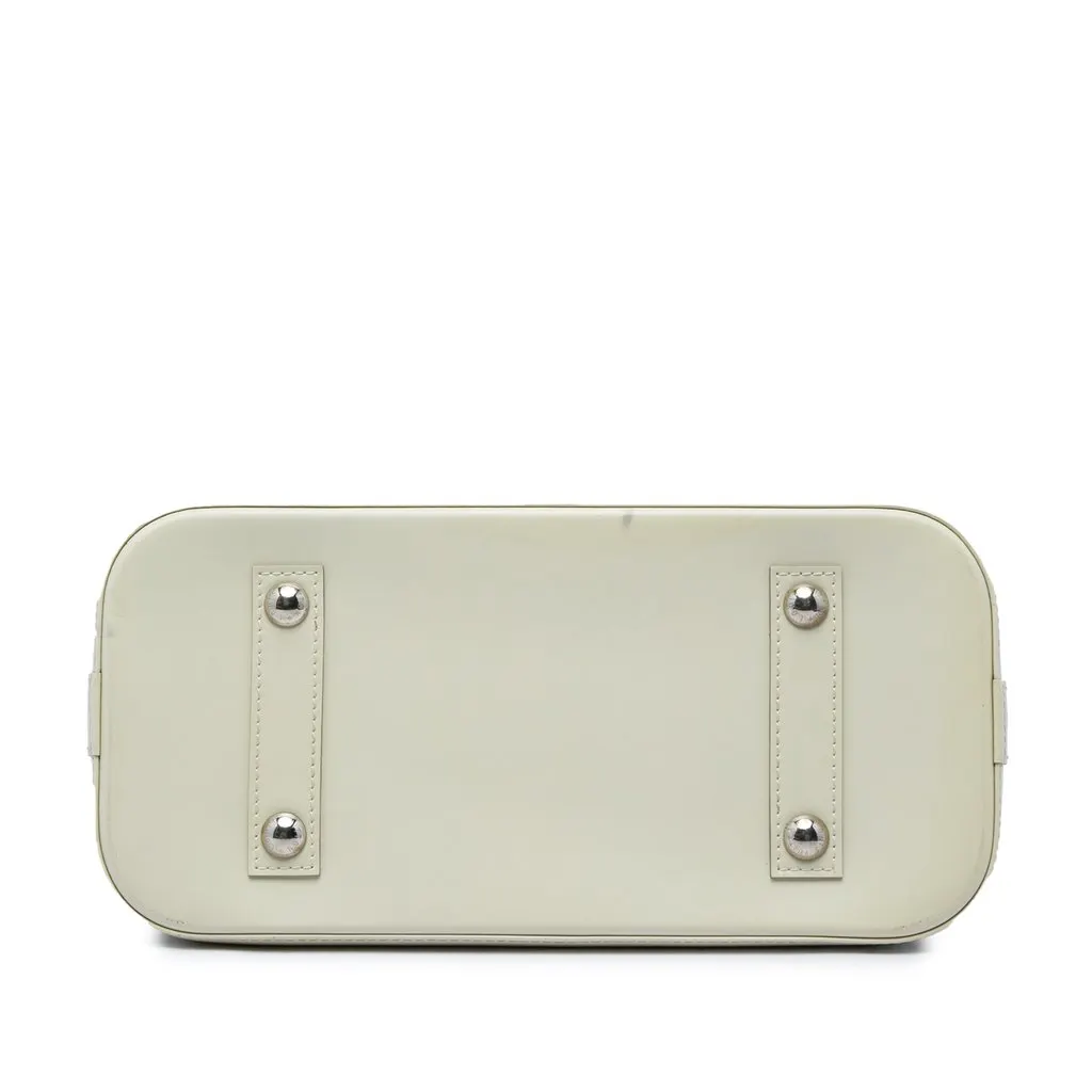 Louis Vuitton Epi Alma PM White Leather Very good - Inside View