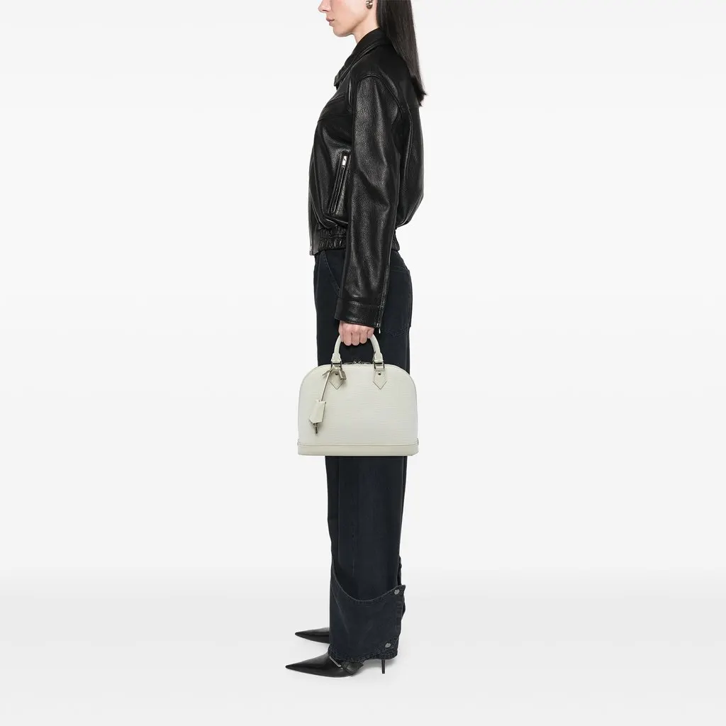 Louis Vuitton Epi Alma PM White Leather Very good - Box View