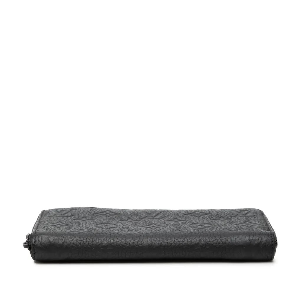 Louis Vuitton Monogram Empreinte Zippy Long Wallet Black Leather Very good - Inside View
