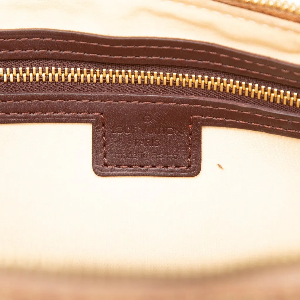 Louis Vuitton Monogram Mini Lin Alma Horizontal Red Canvas Good - Box View