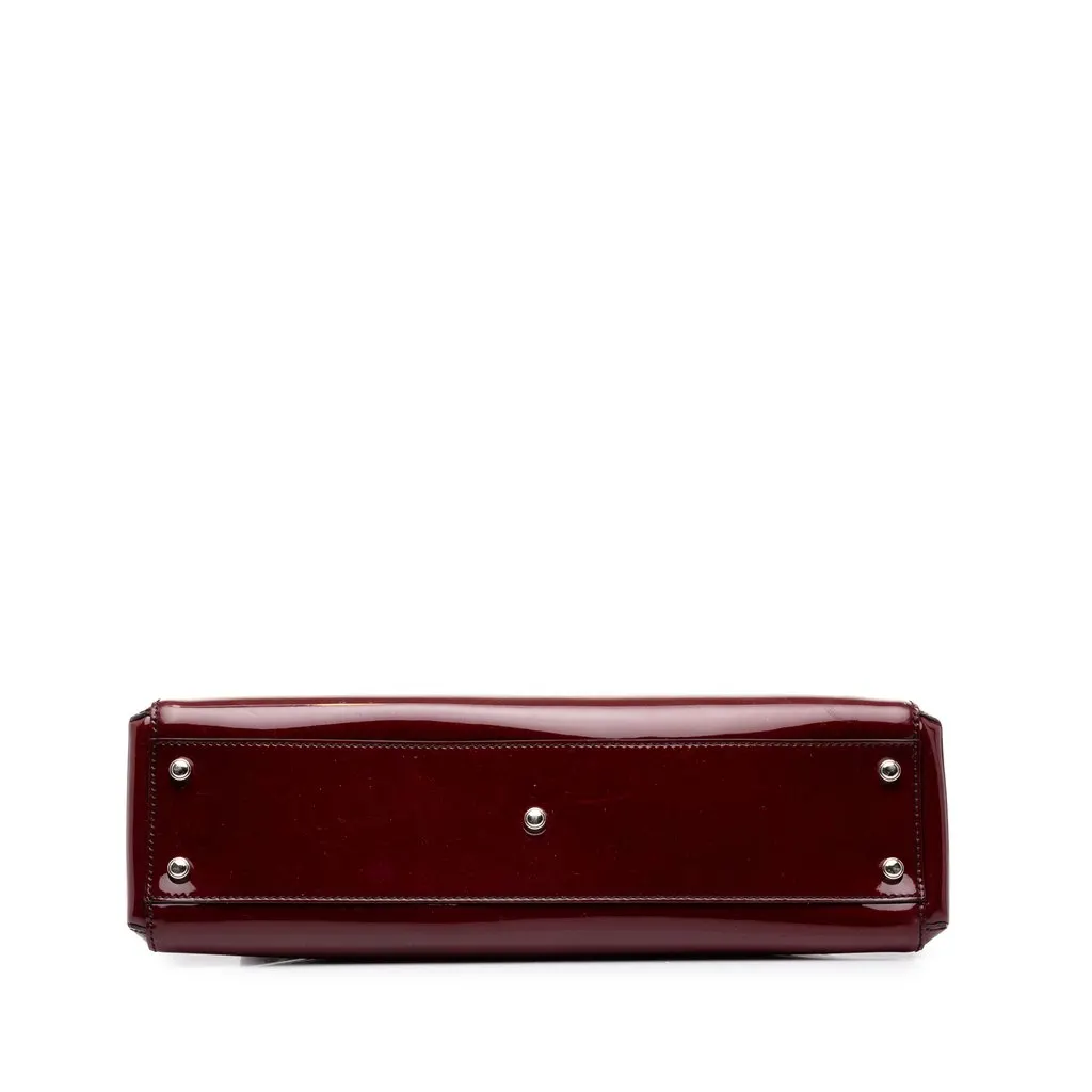 Cartier Patent Marcello De Cartier Tote Red Leather Very good - Inside View