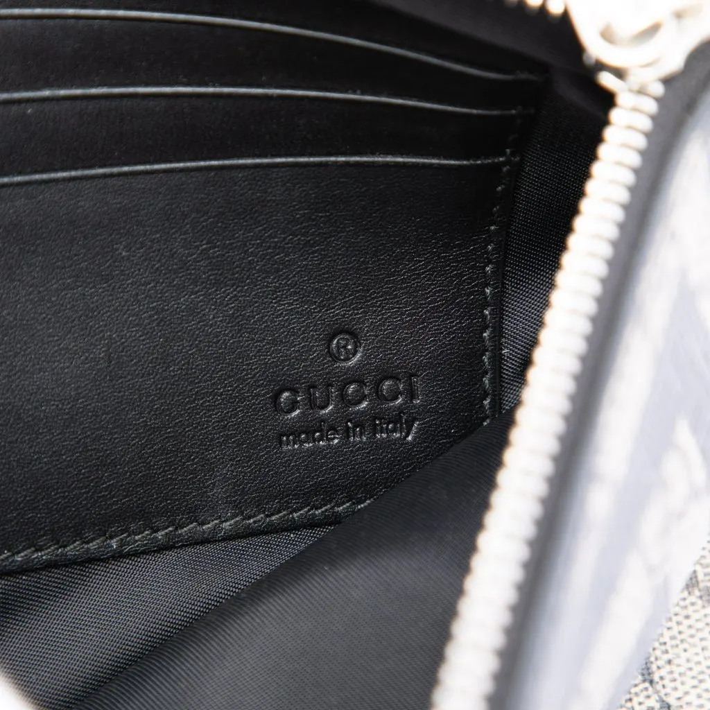 Gucci GG Supreme Caleido Clutch Beige Canvas Very good - Box View