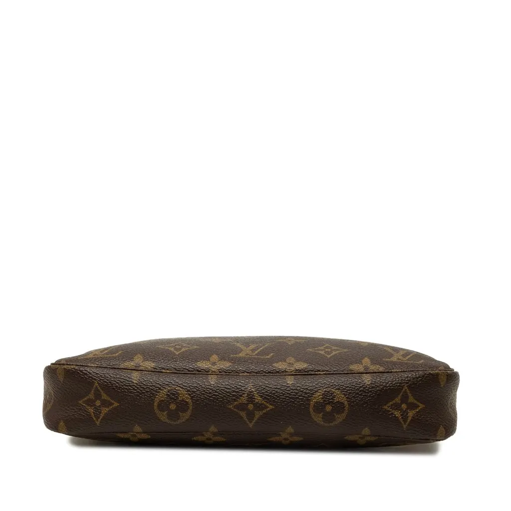 Louis Vuitton Monogram Pochette Accessoires Brown Canvas Good - Inside View