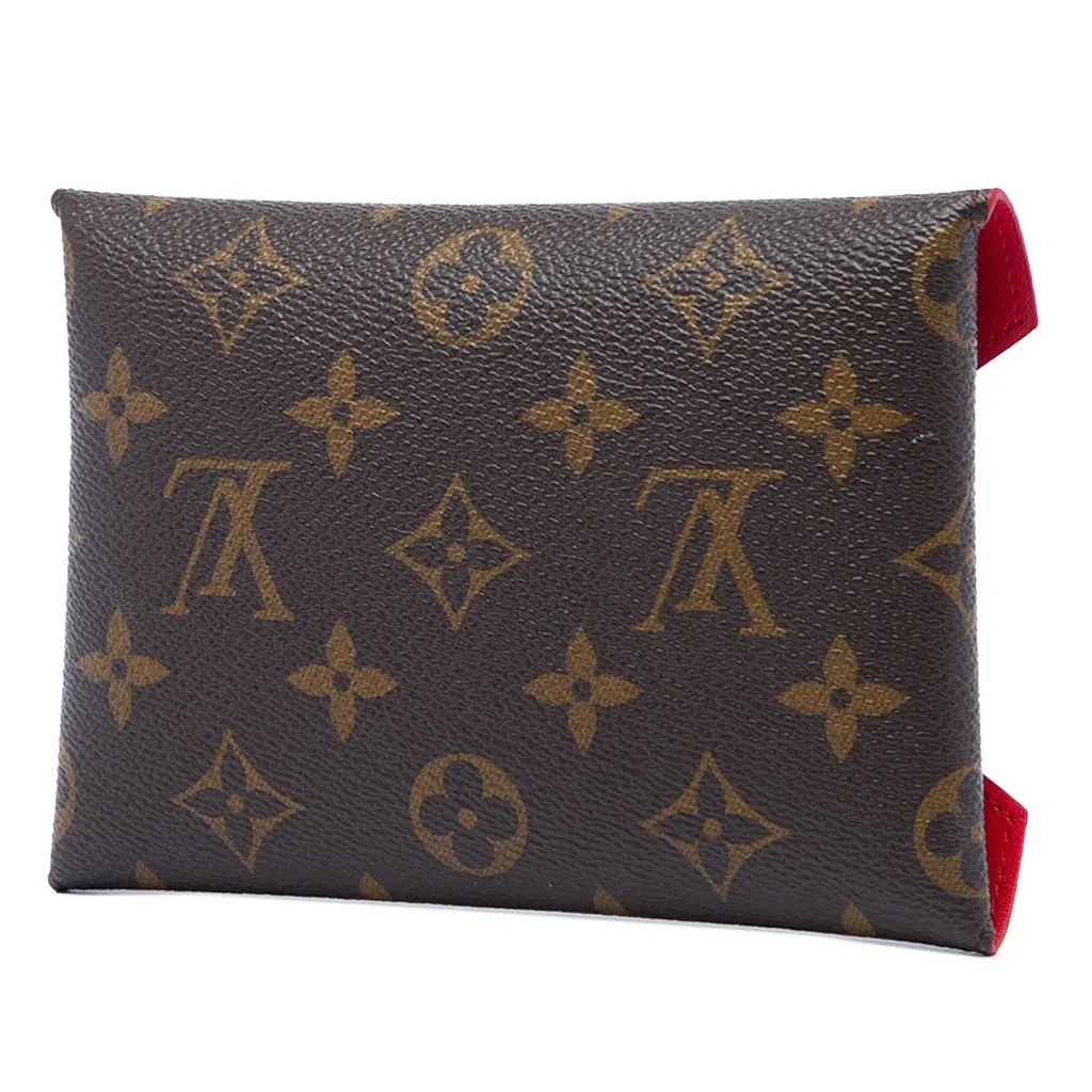 Louis Vuitton Monogram Pochette Kirigami MM Brown Very good - Back View