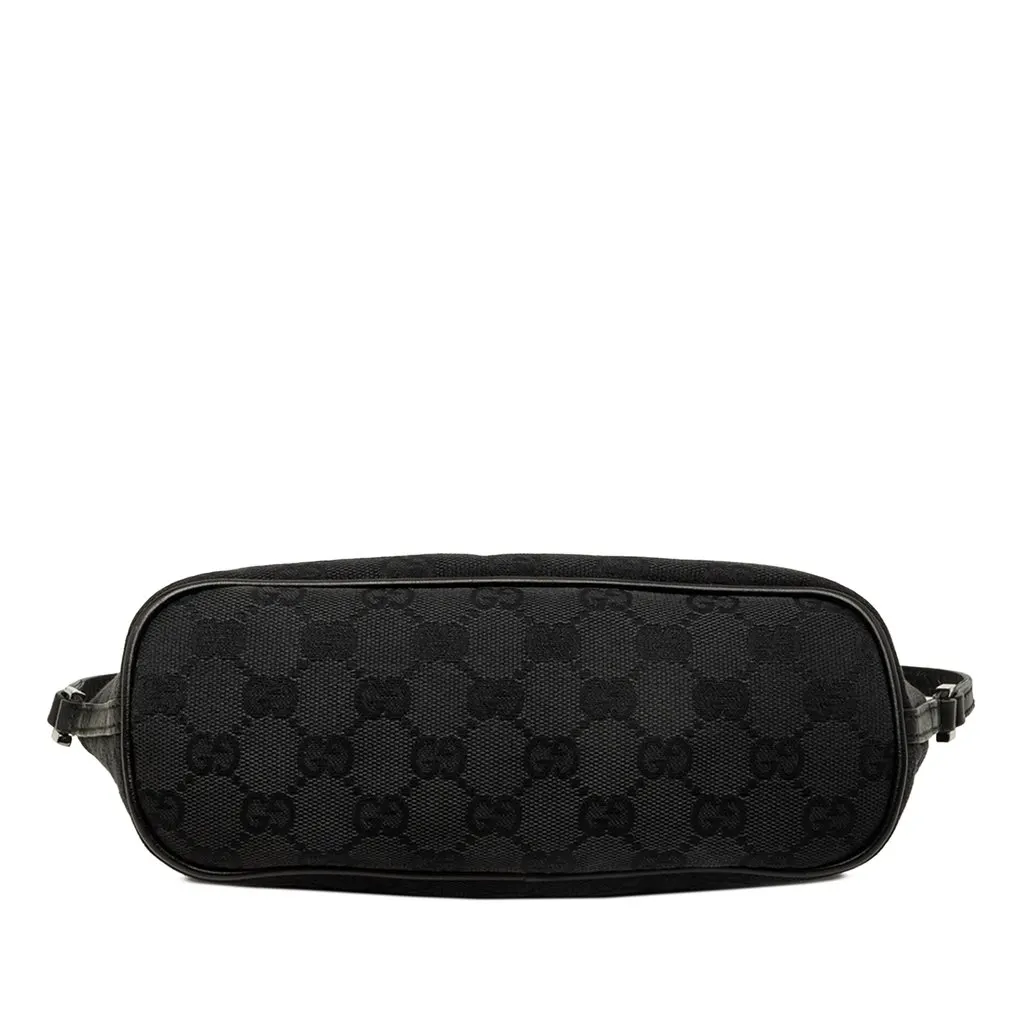 Gucci GG Canvas Boat Black Canvas Good - Inside View