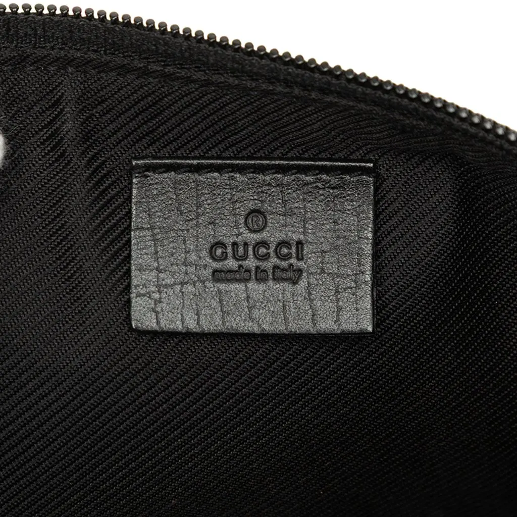 Gucci GG Canvas Boat Black Canvas Good - Box View
