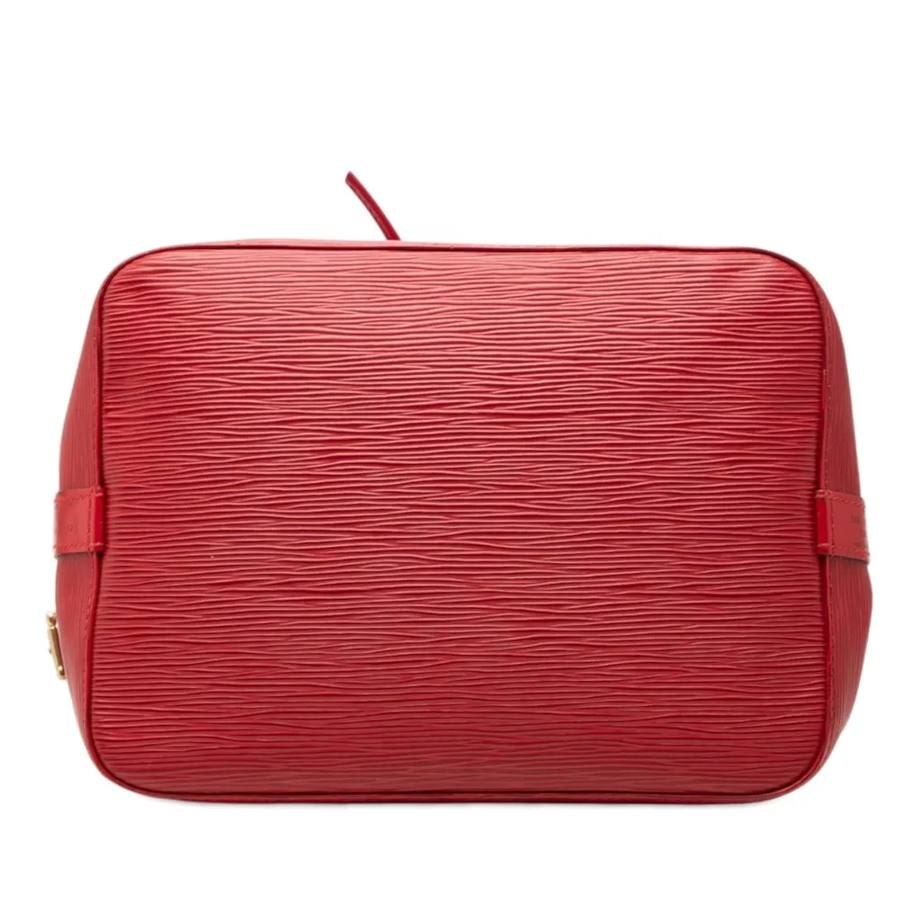 Louis Vuitton Epi Petit Noe Red Leather Very good - Inside View
