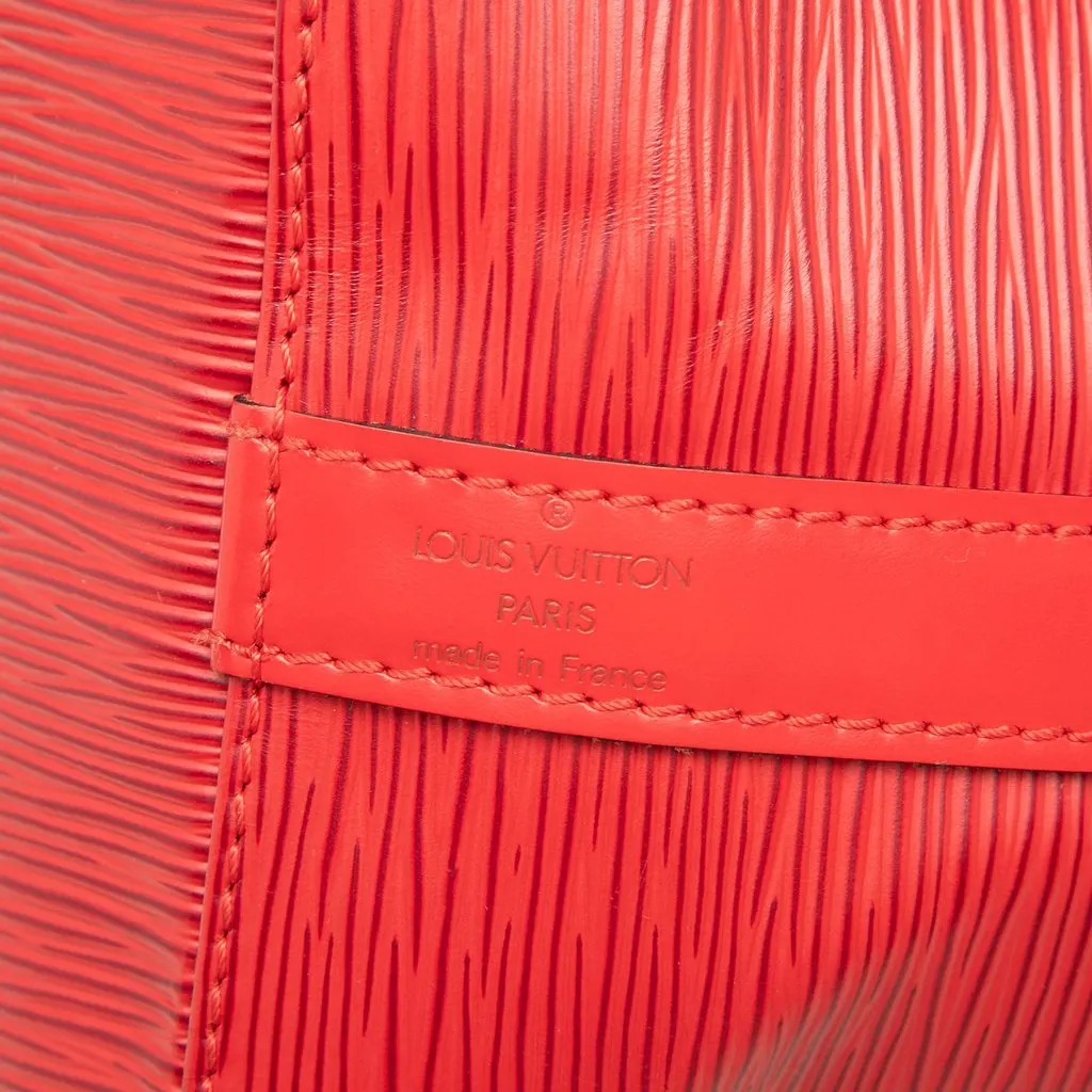 Louis Vuitton Epi Petit Noe Red Leather Very good - Box View