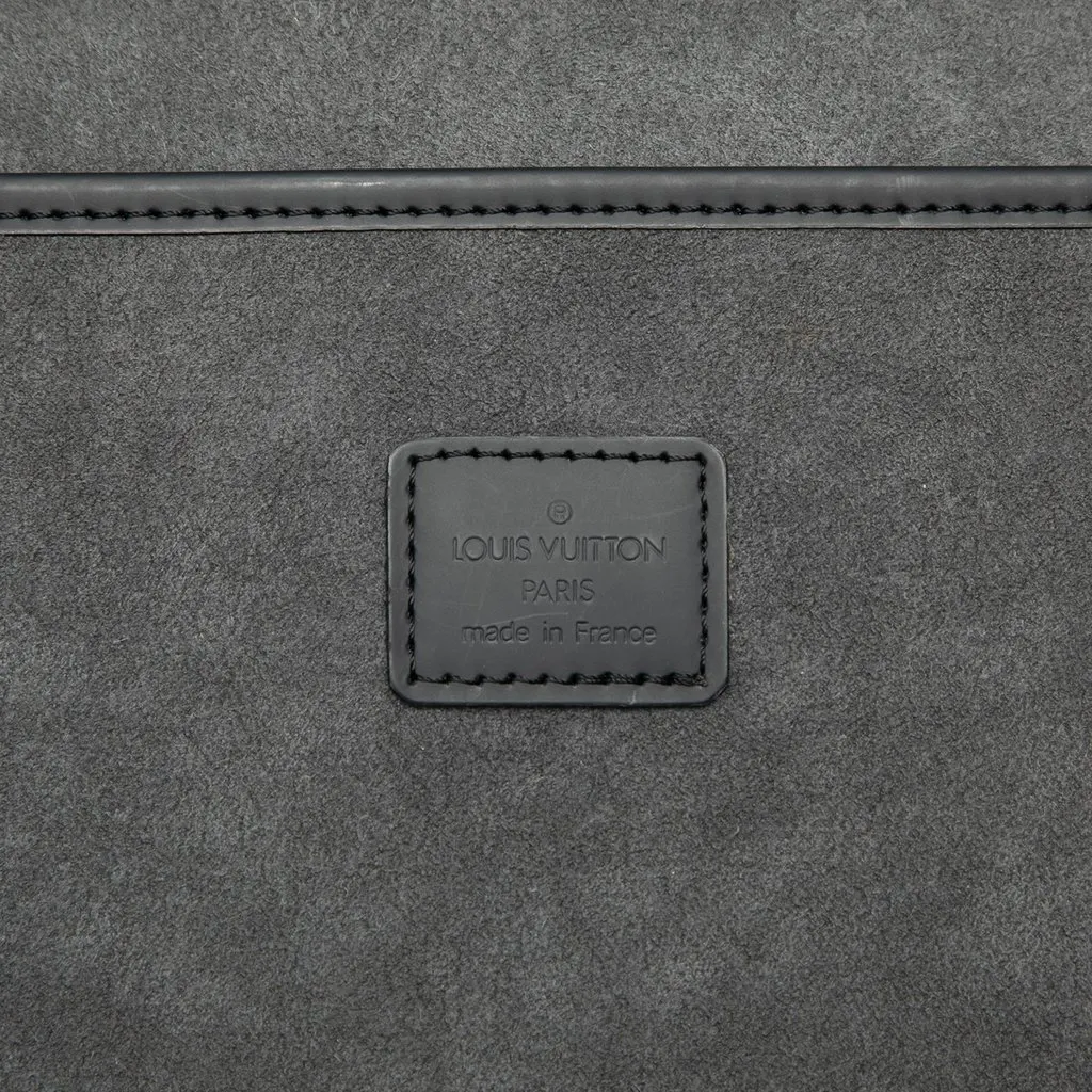 Louis Vuitton Damier Glace Luke Briefcase Black Leather Very good - Box View
