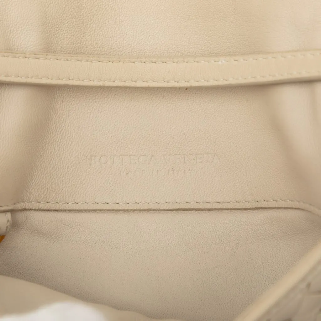 Bottega Veneta Nappa Intrecciato Flap Crossbody Brown Leather Good - Box View