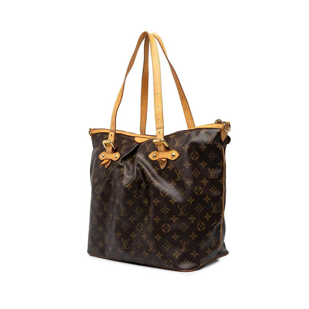 Louis Vuitton Monogram Palermo GM Brown Canvas Very good - Back View