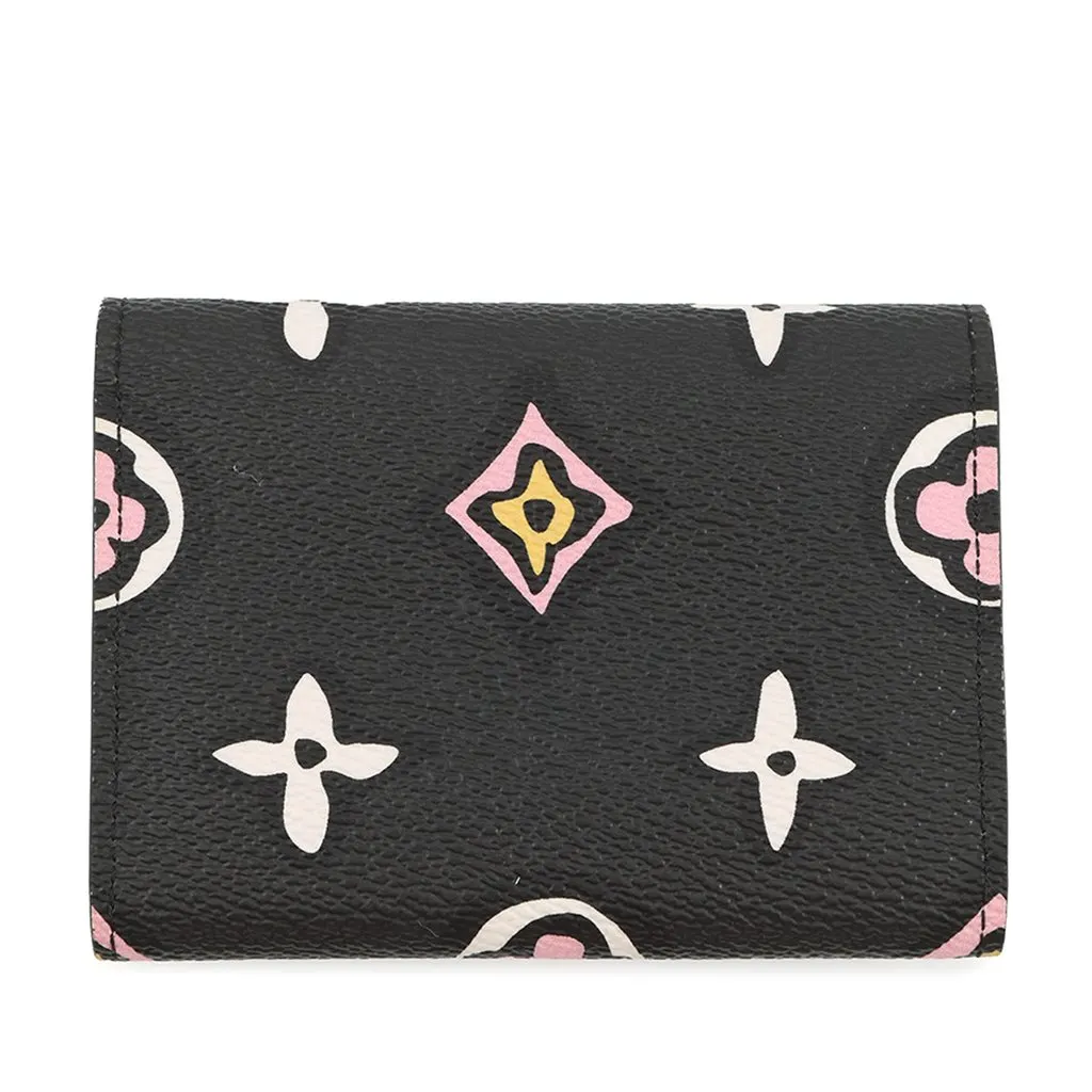 Louis Vuitton Monogram Giant Wild at Heart Rosalie Coin Purse Black Very good - Back View