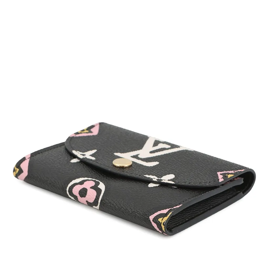 Louis Vuitton Monogram Giant Wild at Heart Rosalie Coin Purse Black Very good - Inside View