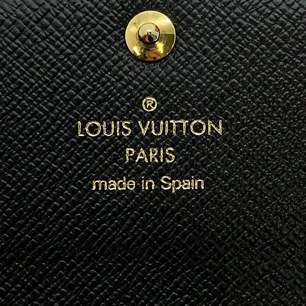Louis Vuitton Monogram Giant Wild at Heart Rosalie Coin Purse Black Very good - Box View
