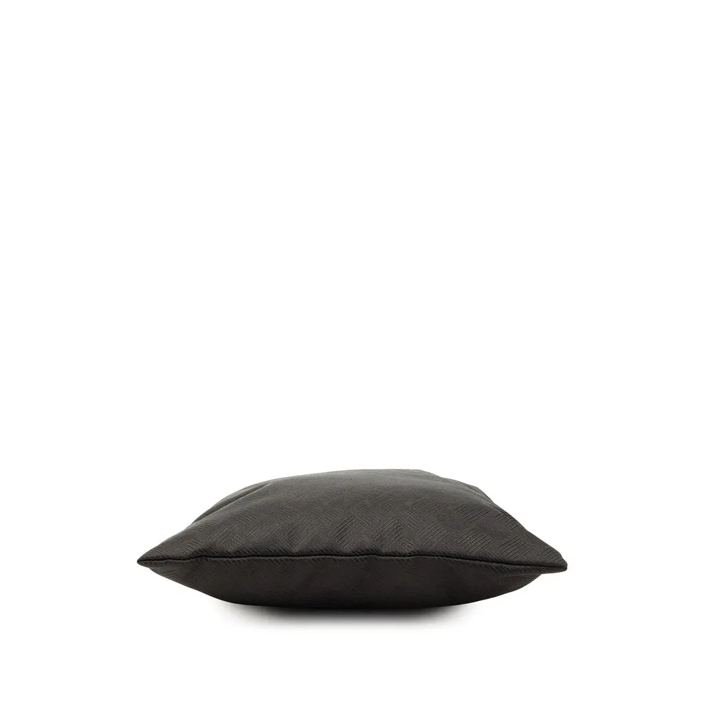 Bottega Veneta Nylon Intrecciato Effect Clutch Black Polyamide Very good - Inside View