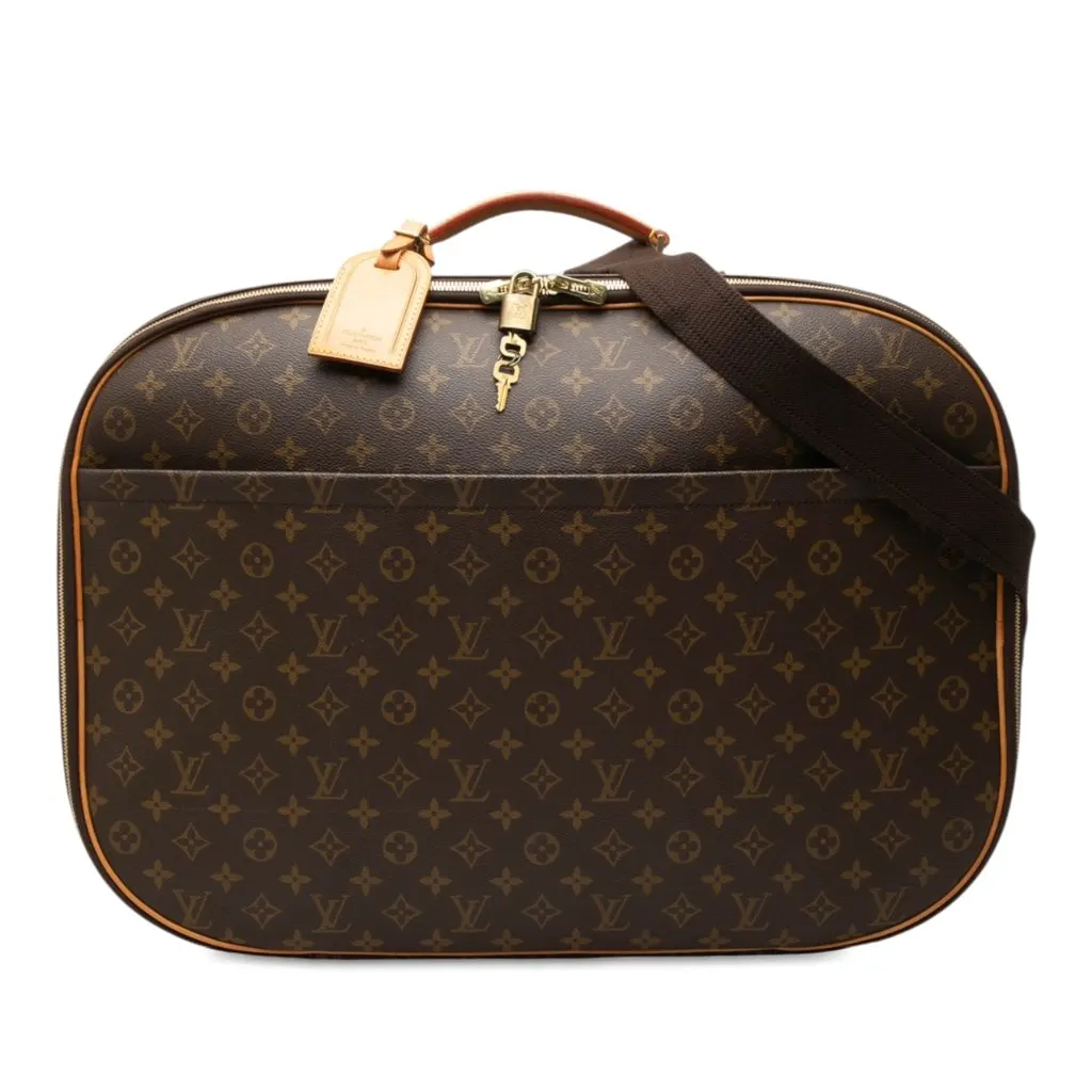Louis Vuitton Monogram Packall GM Brown Canvas Good - Front View