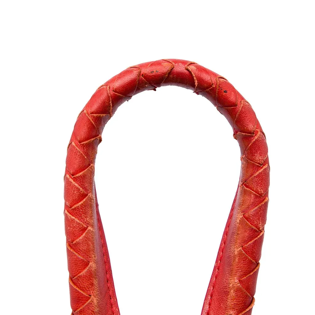 Bottega Veneta Nappa Intrecciato Bucket Bag Red Leather Very good - Box View