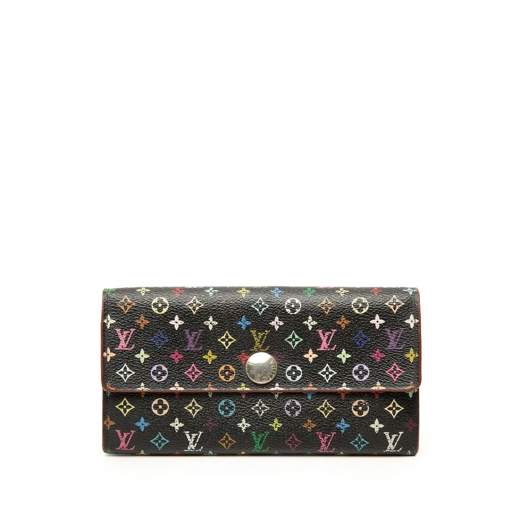 Louis Vuitton Monogram Multicolore Sarah Wallet