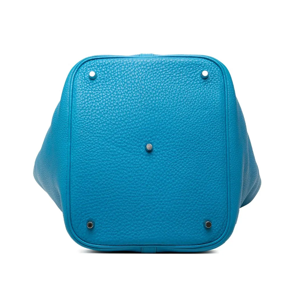 Hermès Clemence Picotin Lock 26 Blue Leather Very good - Inside View