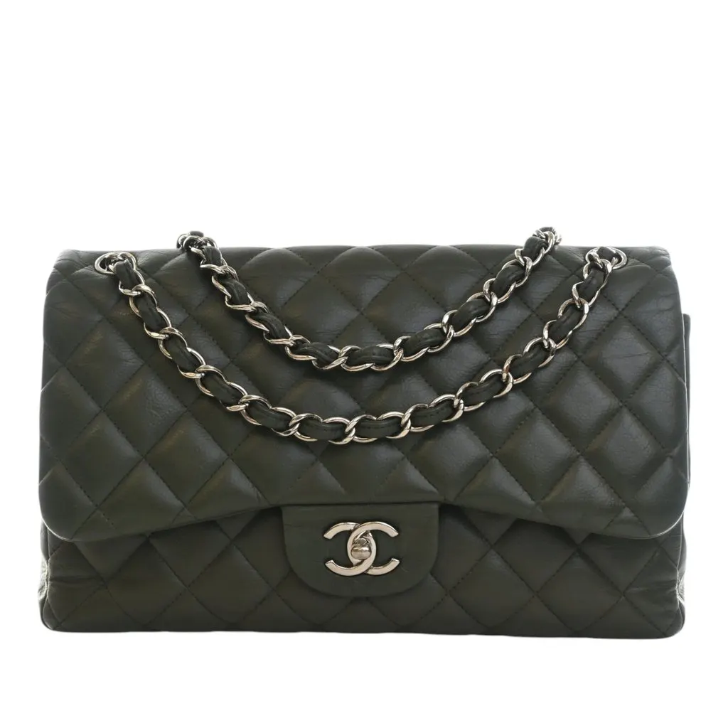 Chanel Jumbo Classic Caviar Double Flap